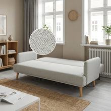 Load image into Gallery viewer, Silverton 3 Seater Sofa Bed - Light Grey