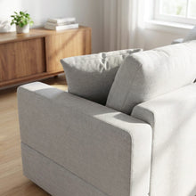 Load image into Gallery viewer, Hexham 3 Seater Modular Sofa with Ottoman - Grey