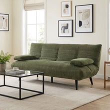 Load image into Gallery viewer, 23787-fowey-3-seater-sofa-bed-green-2604023