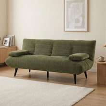 Load image into Gallery viewer, 23787-fowey-3-seater-sofa-bed-green-2604021