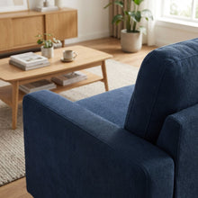 Load image into Gallery viewer, Amy 3 Seater Sofa Bed with Storage - Blue