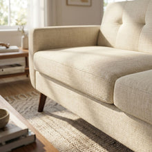 Load image into Gallery viewer, Vibe Linen 3 Seater Sofa - Beige