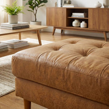 Load image into Gallery viewer, Brynlee 3 Seater Sofa with Left Facing Chaise - Brown