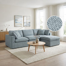 Load image into Gallery viewer, 23802-bishopston-duck-feather-filled-modular-sofa-grey-2604032
