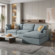 Load image into Gallery viewer, 23802-bishopston-duck-feather-filled-modular-sofa-grey-2604031