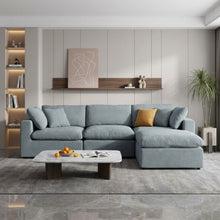 Load image into Gallery viewer, 23802-bishopston-duck-feather-filled-modular-sofa-grey-2604036