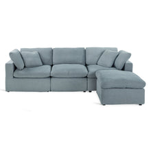 Load image into Gallery viewer, 23802-bishopston-duck-feather-filled-modular-sofa-grey-2604038