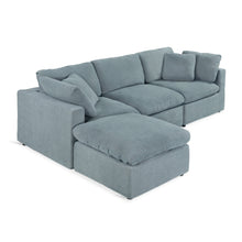 Load image into Gallery viewer, 23802-bishopston-duck-feather-filled-modular-sofa-grey-2604039