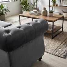 Load image into Gallery viewer, Emily Velvet 3 Seater Sofa – Grey