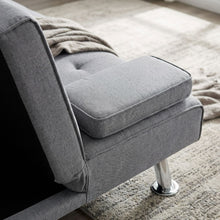 Load image into Gallery viewer, Arleth 3 Seater Sofa Bed - Light Grey