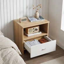 Load image into Gallery viewer, 22095-makalu-wooden-bedside-table-nightstand-oak-2604062