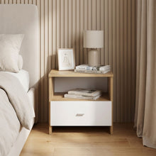 Load image into Gallery viewer, 22095-makalu-wooden-bedside-table-nightstand-oak-2604066