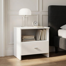 Load image into Gallery viewer, 22101-makalu-wooden-bedside-table-with-1-drawer-white-2604065