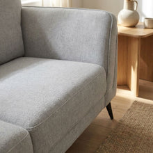 Load image into Gallery viewer, Brulo Linen 3 Seater Sofa - Light Grey