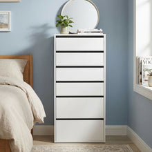 Load image into Gallery viewer, Payette 6 Drawer Wardrobe - White