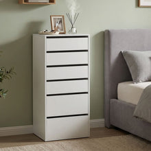 Load image into Gallery viewer, Payette 6 Drawer Wardrobe - White