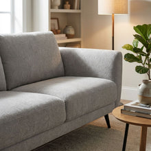 Load image into Gallery viewer, Rivel Chenille 3 Seater Sofa - Ash Grey