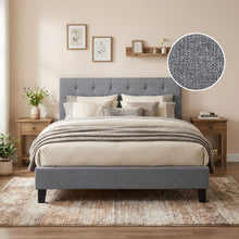 Load image into Gallery viewer, Blane Double Bed Frame - Grey