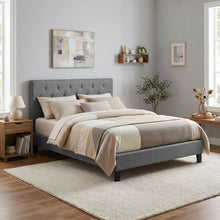 Load image into Gallery viewer, Blane Double Bed Frame - Dark Grey