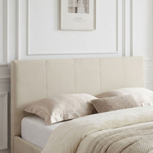 Load image into Gallery viewer, Aure Queen Bed Frame with 4 Drawers - Beige