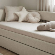 Load image into Gallery viewer, 23189-joyce-single-trundle-bed-frame-natural-oat-2604089