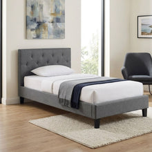 Load image into Gallery viewer, Blane Single Bed Frame - Dark Grey