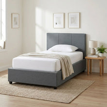 Load image into Gallery viewer, 21948-shasta-king-single-bed-frame-dark-grey-2604084