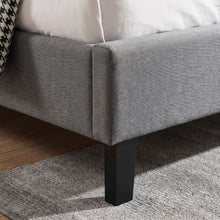 Load image into Gallery viewer, Blane King Single Bed Frame - Dark Grey