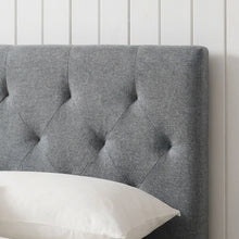 Load image into Gallery viewer, 22226-blane-king-single-bed-frame-dark-grey-2604087