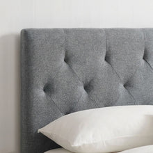 Load image into Gallery viewer, 22225-blane-single-bed-frame-dark-grey-2604088