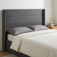 Load image into Gallery viewer, Oasis Queen Gas Lift Bed Frame - Dark Grey