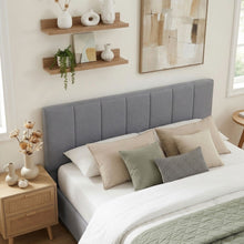 Load image into Gallery viewer, Charlotte Queen Bed Frame with 4 Drawers - Light Grey