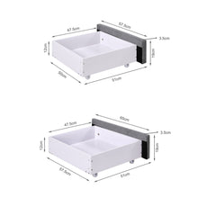Load image into Gallery viewer, Charlotte Queen Bed Frame with 4 Drawers - Light Grey