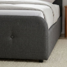 Load image into Gallery viewer, Novi Queen Gas Lift Bed Frame - Dark Grey