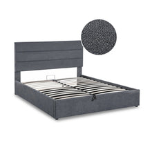Load image into Gallery viewer, Arbor Queen Gas Lift Bed Frame - Dark Grey