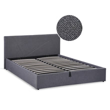 Load image into Gallery viewer, Geova Queen Gas Lift Bed Frame - Dark Grey