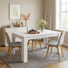 Load image into Gallery viewer, Azar Dining Table Rectangle 160 x 80cm - White