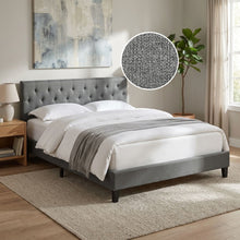 Load image into Gallery viewer, 22229-blane-king-bed-frame-dark-grey-2604092
