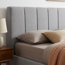Load image into Gallery viewer, Charlotte Double Bed Frame with 4 Drawers - Light Grey