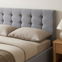 Load image into Gallery viewer, Abigail Double Gas Lift Bed Frame - Grey