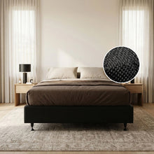 Load image into Gallery viewer, Vinson Fabric Queen Bed Base - Black