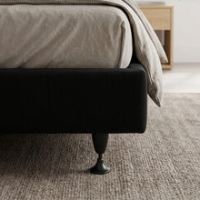 Load image into Gallery viewer, Vinson Fabric Queen Bed Base - Black