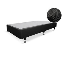 Load image into Gallery viewer, Vinson Fabric King Single Bed Base - Black