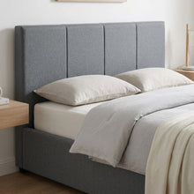 Load image into Gallery viewer, 21950-shasta-fabric-slat-bed-frame-with-headboard-queen-2604092
