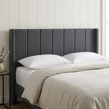 Load image into Gallery viewer, 23190-careys-double-bed-frame-dark-grey-2604102
