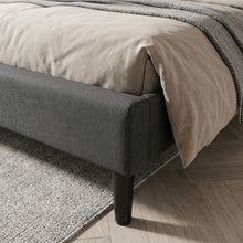 Load image into Gallery viewer, 23190-careys-double-bed-frame-dark-grey-2604103