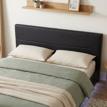 Load image into Gallery viewer, Lumetek PU Queen Gas Lift Bed Frame - Black