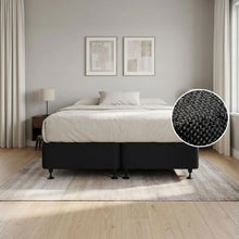 Load image into Gallery viewer, Vinson Fabric Super King Split Bed Base - Black