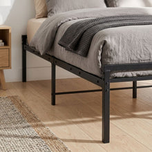 Load image into Gallery viewer, Isla Double Metal Bed Frame - Black
