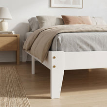 Load image into Gallery viewer, Meri Queen Wooden Bed Frame - White